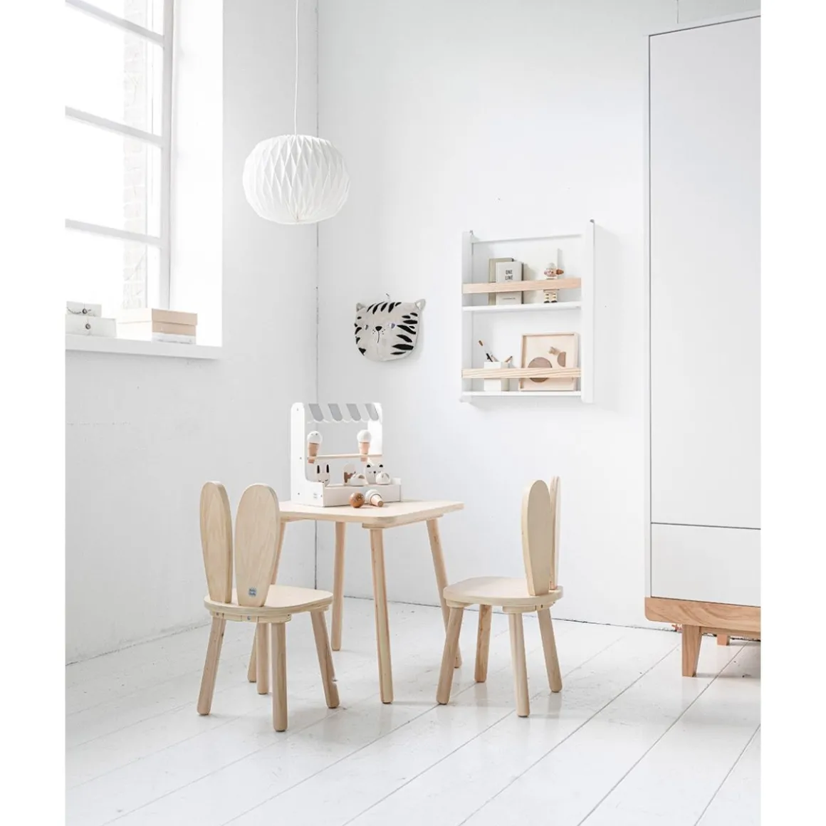 Dierenkop kinderkamer muurdecoratie | Kat Kitty