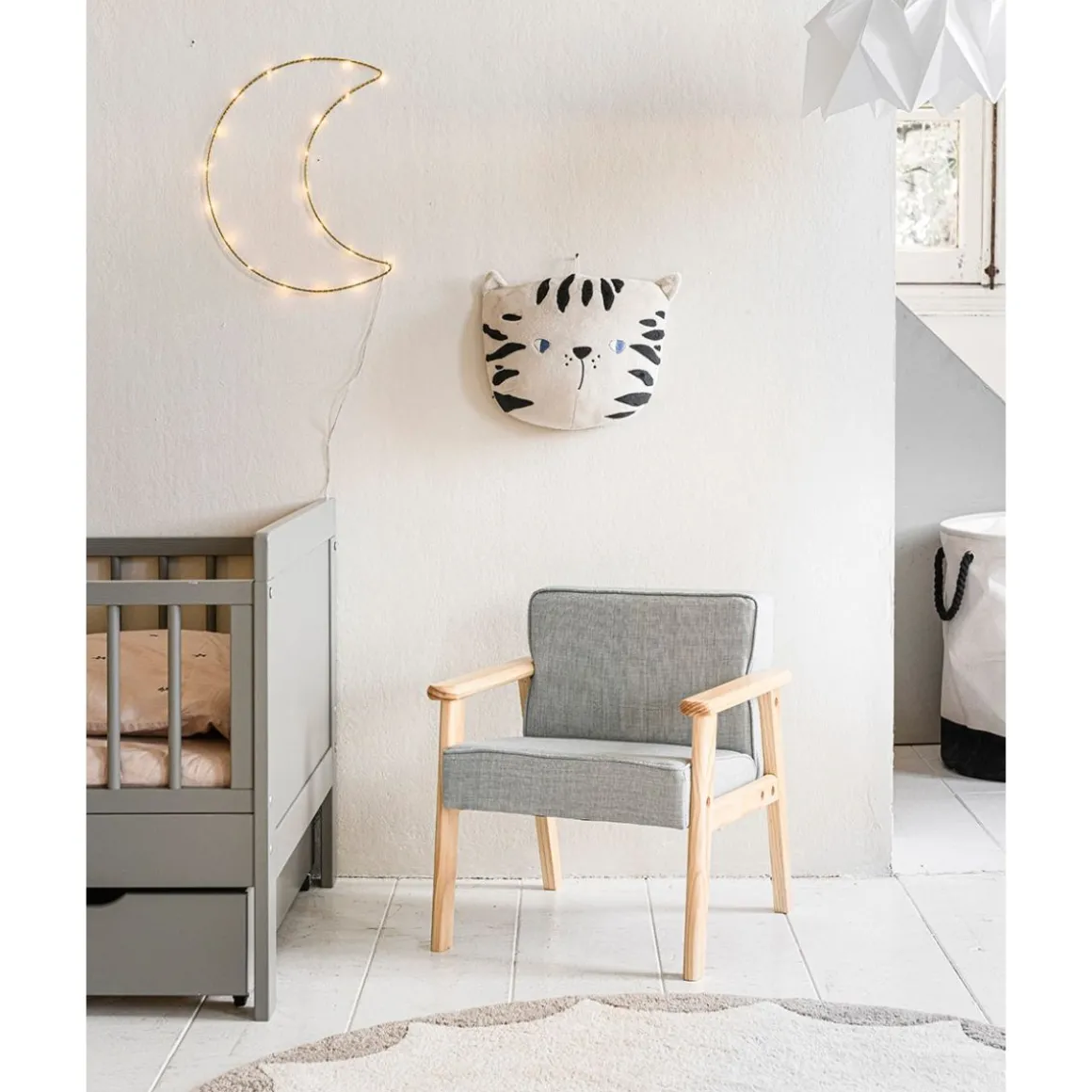 Dierenkop kinderkamer muurdecoratie | Kat Kitty