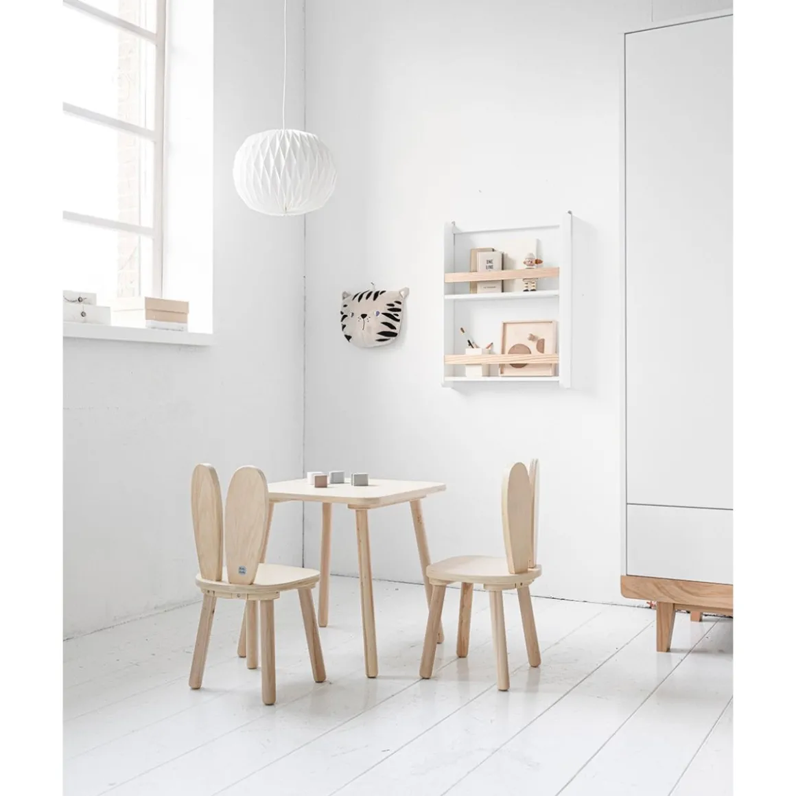 Dierenkop kinderkamer muurdecoratie | Kat Kitty