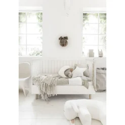 Doorgroei ledikant wit 140x70 u00abBoccau00bb