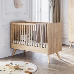 Doorgroei ledikant 140x70 | u00abVintageu00bb