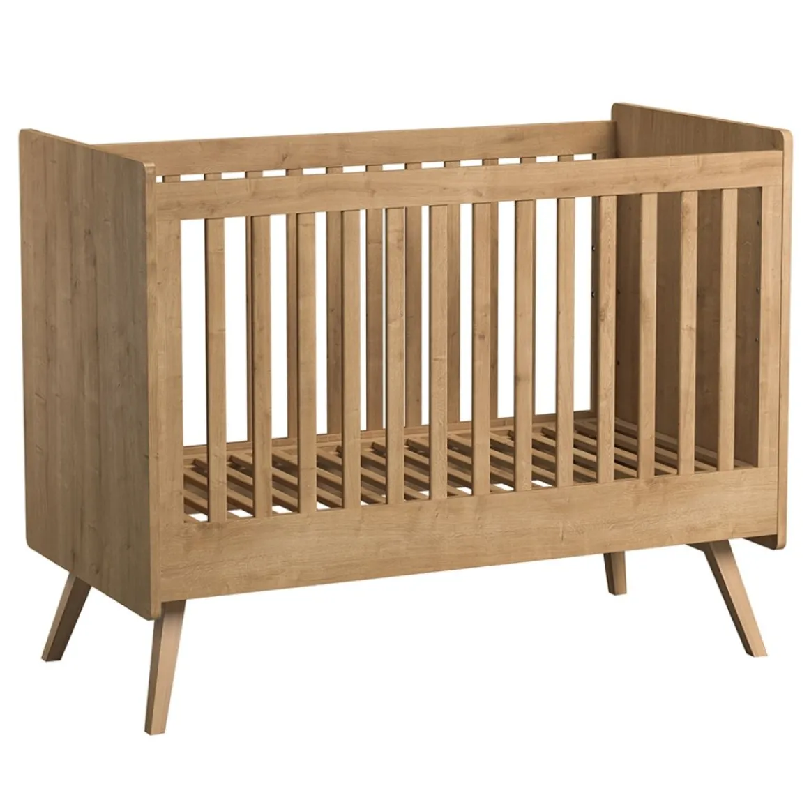 Doorgroei ledikant 140x70 | u00abVintageu00bb