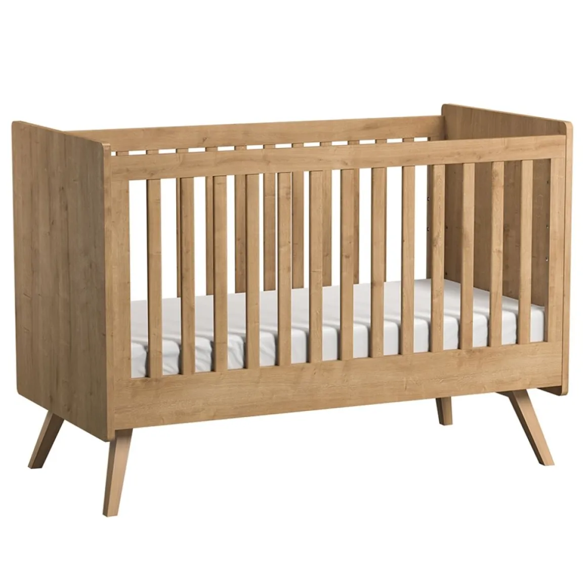 Doorgroei ledikant 140x70 | u00abVintageu00bb