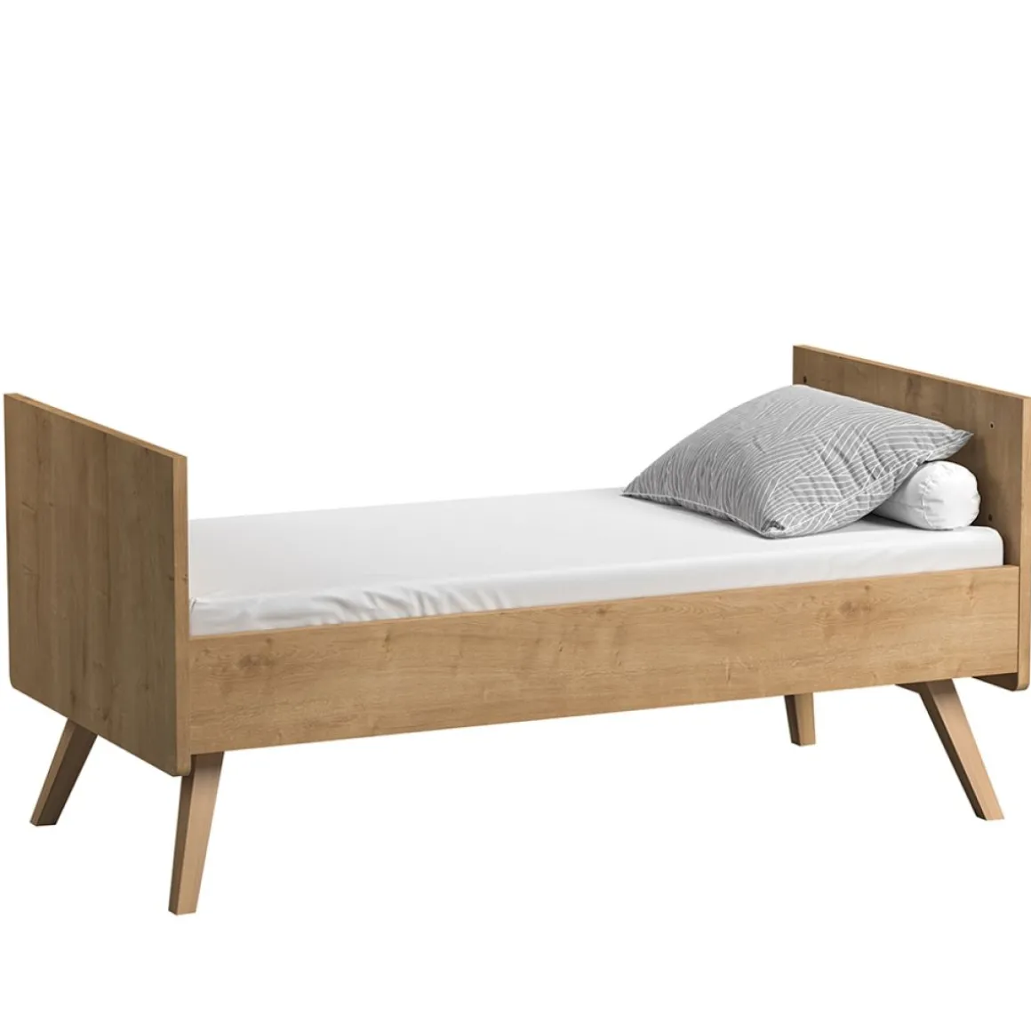 Doorgroei ledikant 140x70 | u00abVintageu00bb