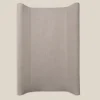 GEBREIDE AANKLEEDKUSSENHOES 50 X 70 CM | BEIGE