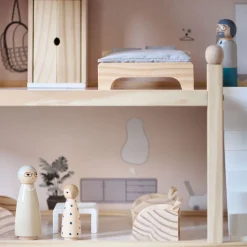 GROOT HOUTEN POPPENHUIS | INCL. POPPENMEUBELS | u00abLA LYONAISEu00bb | 80CM