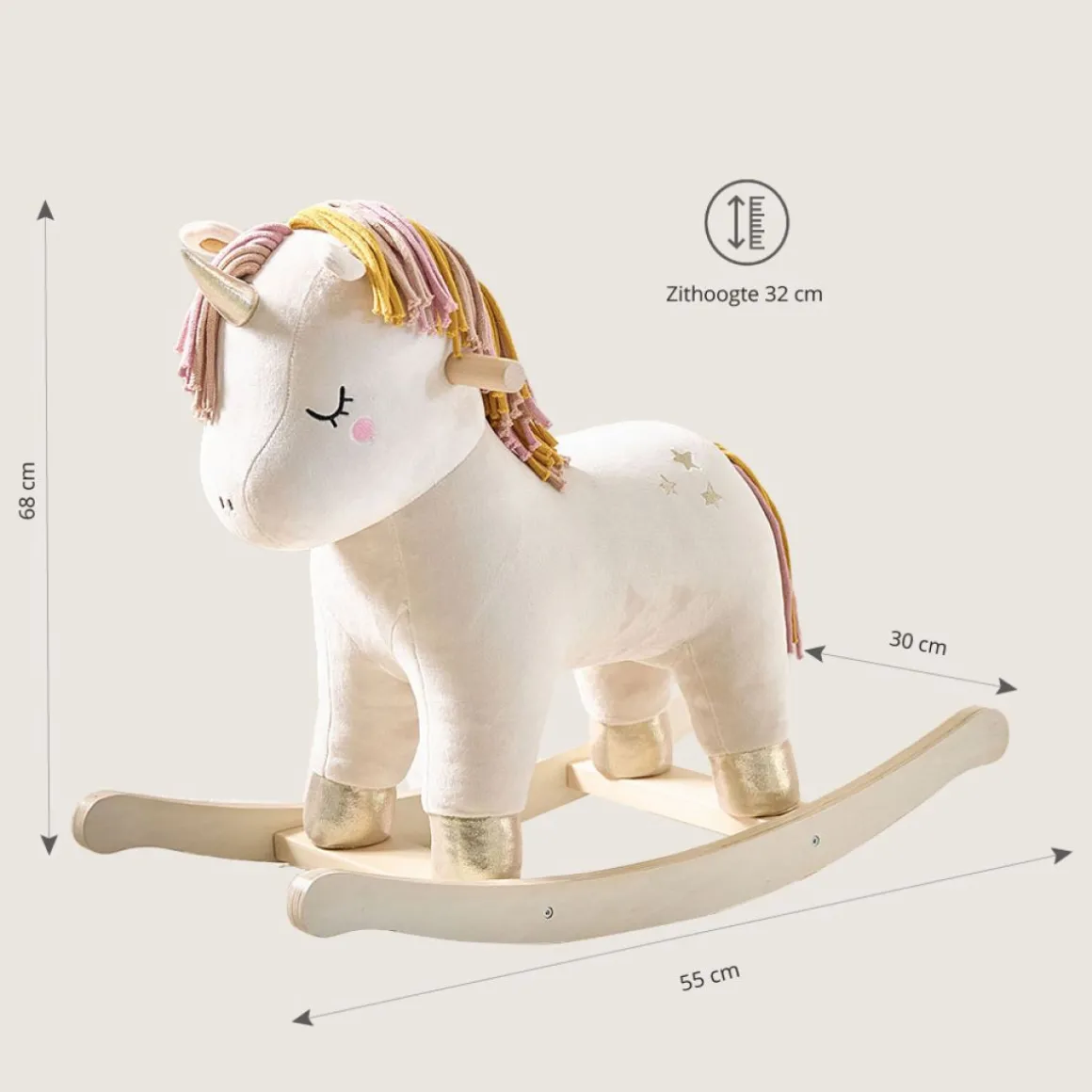 HOBBELPAARD UNICORN u00abLARAu00bb