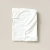 HOESLAKEN 60 X 120 CM | MOUSSELINE KATOEN | WIT