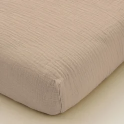 HOESLAKEN 70 X 140 CM | MOUSSELINE KATOEN | OUD ROZE