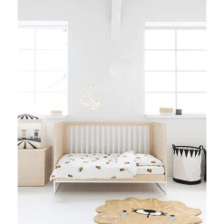 HOESLAKEN u00abLEOu00bb VOOR LEDIKANT 60 X 120 CM | WIT