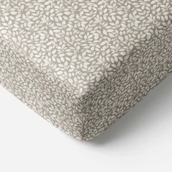 Hoeslaken u00abSorbieru00bb voor kinderbed 70x140cm GOTS | Latte Macchiato