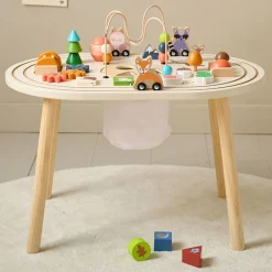 HOUTEN ACTIVITEITENTAFEL u00abFORu00caTu00bb | MEERKLEURIG