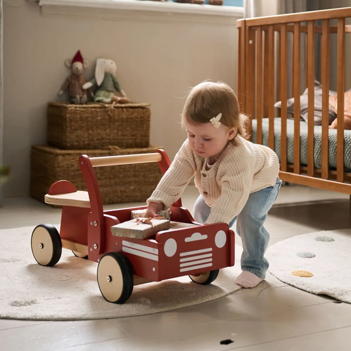 HOUTEN BAKFIETS u00abVROUMu00bb | ROOD