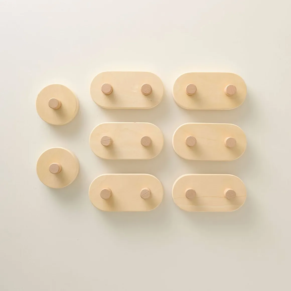 HOUTEN EVENWICHTSBALK EN BALANCEERSTENEN u00abNUANCEu00bb | MEERKLEURIG