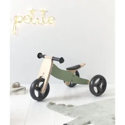 HOUTEN LOOPFIETS 1 JAAR | u00abBERLINu00bb | GROEN