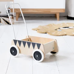 Houten loopwagen | u00abThu00e9u00e2tre du Soleilu00bb | u00abCircusu00bb | hout