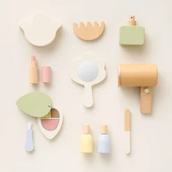 Houten Make up Set u00abKit de beautu00e9 d' Amu00e9lieu00bb