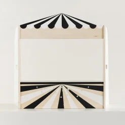 Houten Poppenkast Theater | u00abThu00e9u00e2tre du Soleilu00bb | incl. 7 accessoires