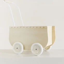 Houten Poppenwagen | Naturel | La Parisienne