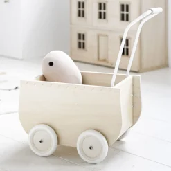 Houten Poppenwagen | Naturel | La Parisienne