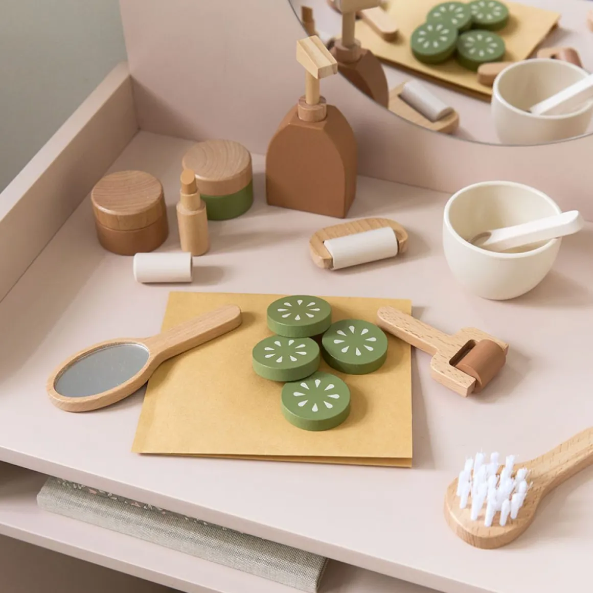 Houten Spa Set u00abKit de du00e9tente d'Amu00e9lieu00bb