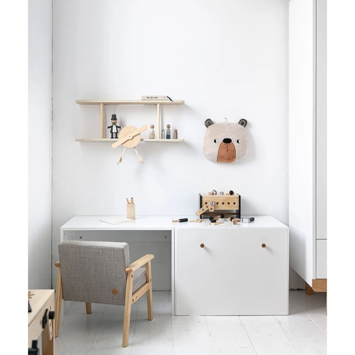 Houten Speelgoedkist u00abBriseu00bb
