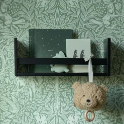 HOUTEN WANDPLANK u00abHETREu00bb | ZWART