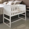 2-IN-1 CO SLEEPER / AANSCHUIFBEDJE u00abNUAGEu00bb | WIT