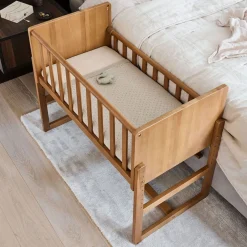 2-IN-1 CO SLEEPER / AANSCHUIFBEDJE u00abNUAGEu00bb | WALNOOT