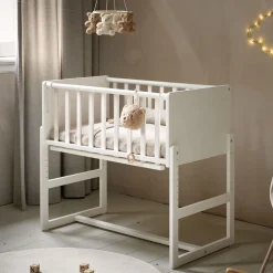 2-IN-1 CO SLEEPER / AANSCHUIFBEDJE u00abNUAGEu00bb | WIT