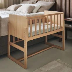 2-IN-1 CO-SLEEPER / AANSCHUIFBEDJE u00abNUAGEu00bb | NATUREL