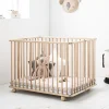 Inklapbare Baby Box u00abTigreu00bb 100x75 | Naturel