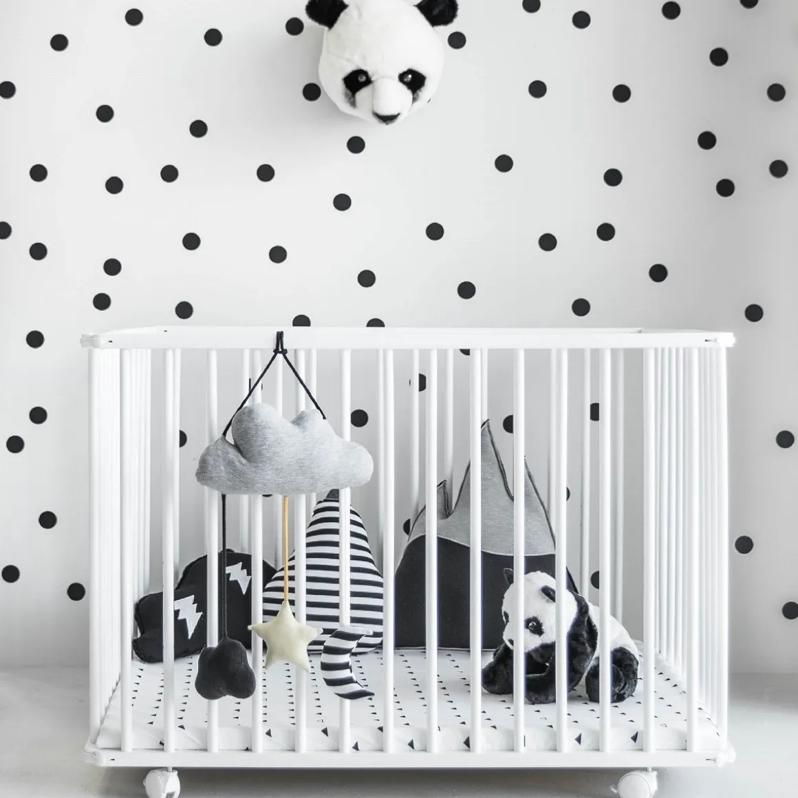 Inklapbare Baby Box "zu00e8bre" 100x75 | Wit