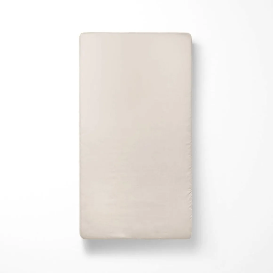 Jersey hoeslaken BIOLOGISCH KATOEN - Licht Taupe | 80 x 160 cm