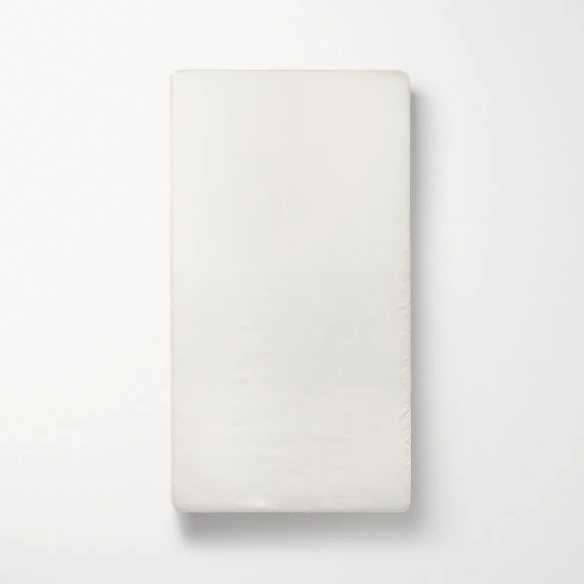 Jersey hoeslaken BIOLOGISCH KATOEN - wit | 80 x 160 cm