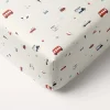 JUNIORBED HOESLAKEN 80 X 160 CM u00abVEHICLESu00bb | BEIGE