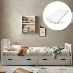 KINDERBED / EENPERSOONSBED u00abMILOu00bb | 90 X 200 CM | WIT