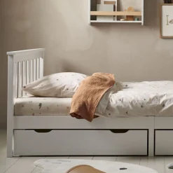 KINDERBED / EENPERSOONSBED u00abMILOu00bb | 90 X 200 CM | WIT