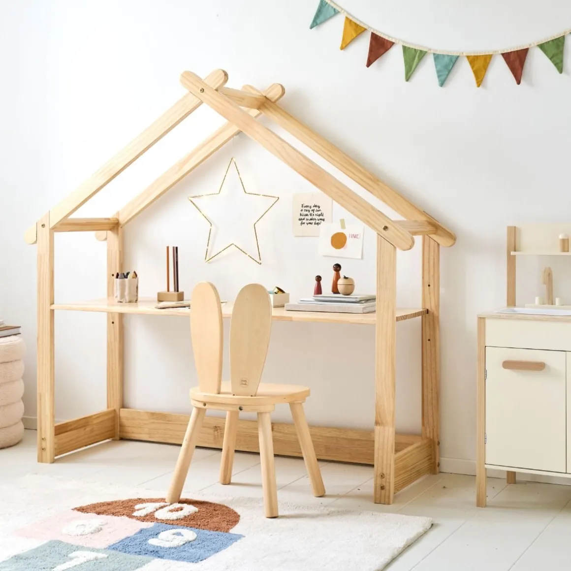KINDERBUREAU HUISJE u00abMAISONu00bb | NATUREL