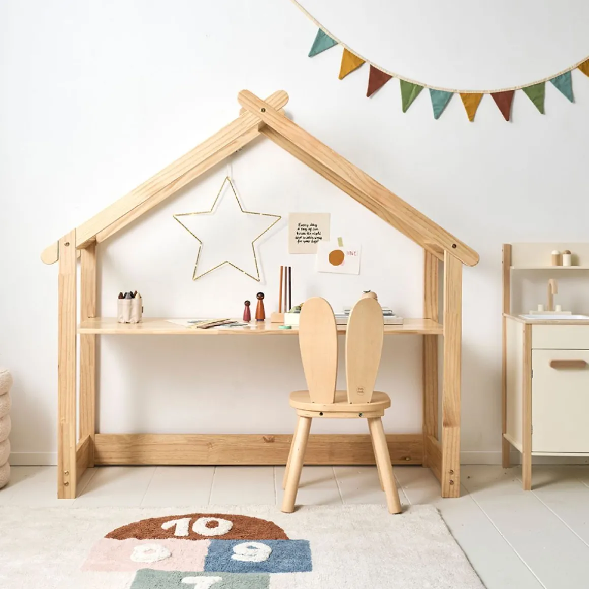 KINDERBUREAU HUISJE u00abMAISONu00bb | NATUREL
