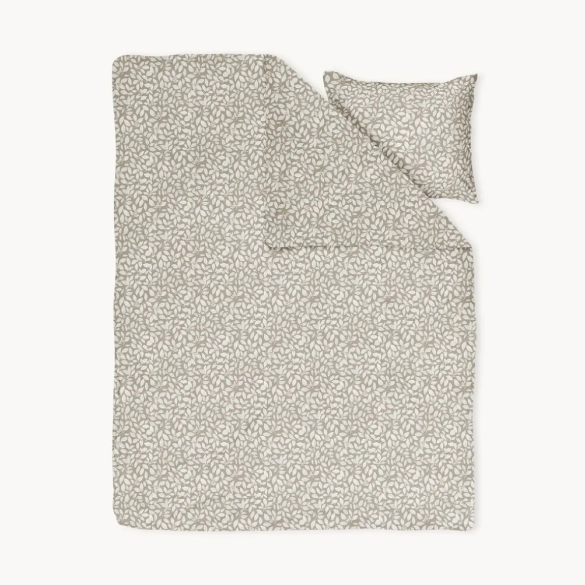 Kinderdekbedovertrek u00abSorbieru00bb 140x200cm, incl. kussenhoes | GOTS | Latte Macchiato