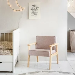 Kinderfauteuil u00abRetrou00bb | roze
