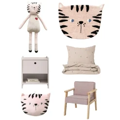 Kinderfauteuil u00abRetrou00bb | roze