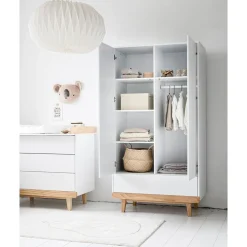 Kinderkast met lade wit | u00abCeriseu00bb