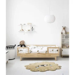 Knuffel leeuw - Leeuw knuffel Leo zwart bruin | 50cm
