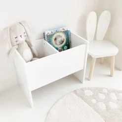 KONIJNENSTOELTJE | PEUTERSTOEL | WIT
