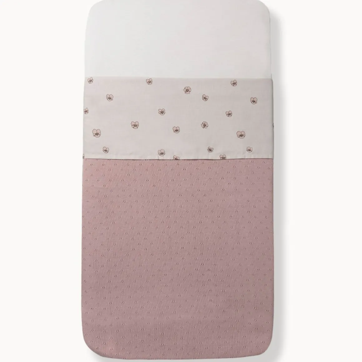 LEDIKANT LAKEN 100 X 140 CM u00abPANSYu00bb | BEIGE-ROZE