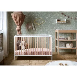 LEDIKANT u00abHETREu00bb | 60 X 120 CM | WIT EN NATUREL