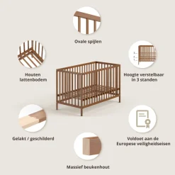 LEDIKANT u00abHETREu00bb | 60 X 120 CM | WALNOOT