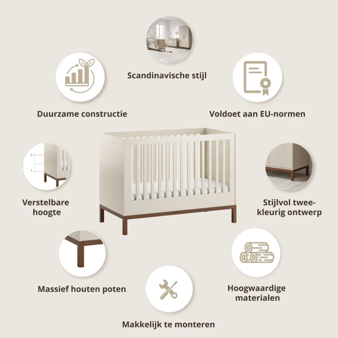 LEDIKANT u00abSOIEu00bb | 60 X 120 CM | OATMEAL